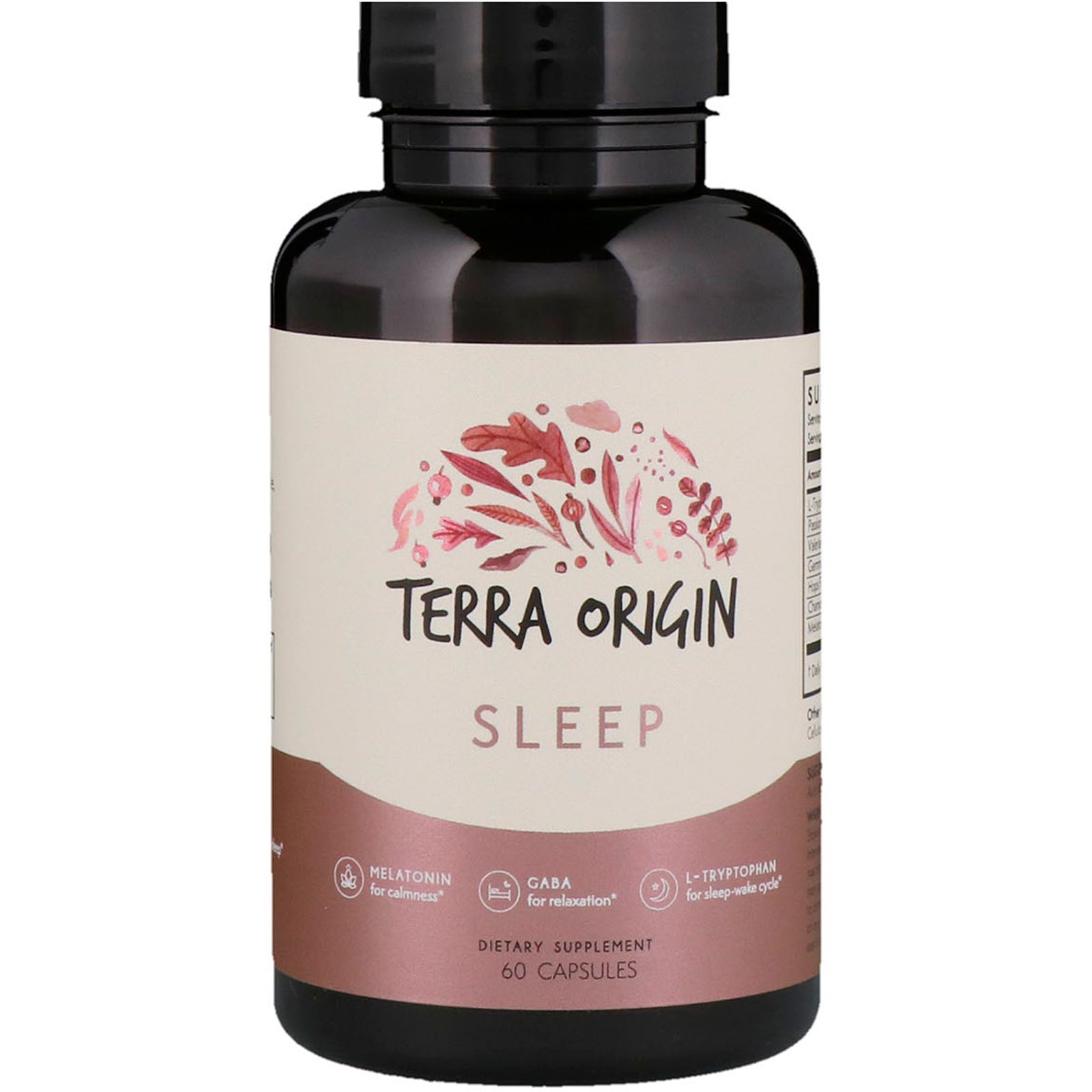 Terra Origin Sleep 60 Capsules terra origin healthy immunity boost 30 таблеток