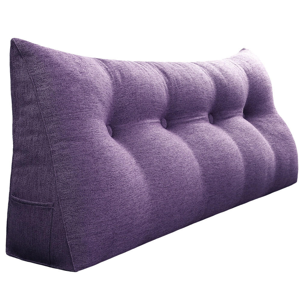 

Подушка для спинки Vercart, 50x140 см, фиолетовый