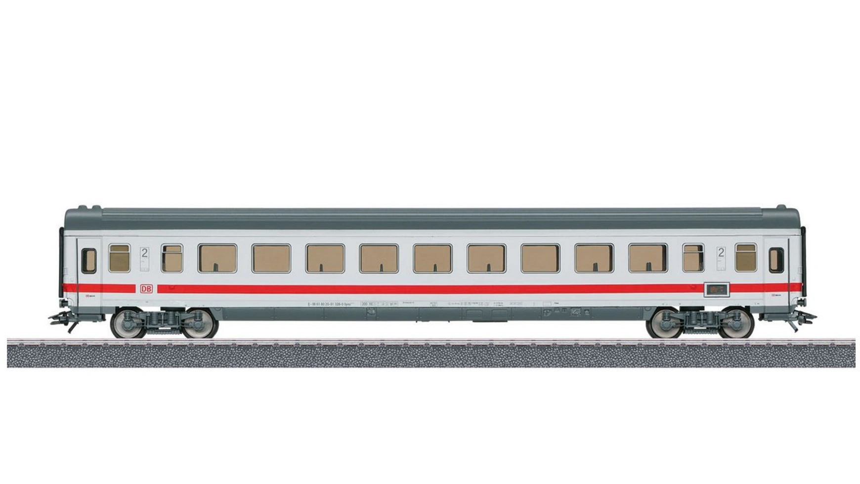 Up вагон междугороднего экспресса 2-го класса Märklin модель железнодорожного вагона управления ic 2 го класса märklin