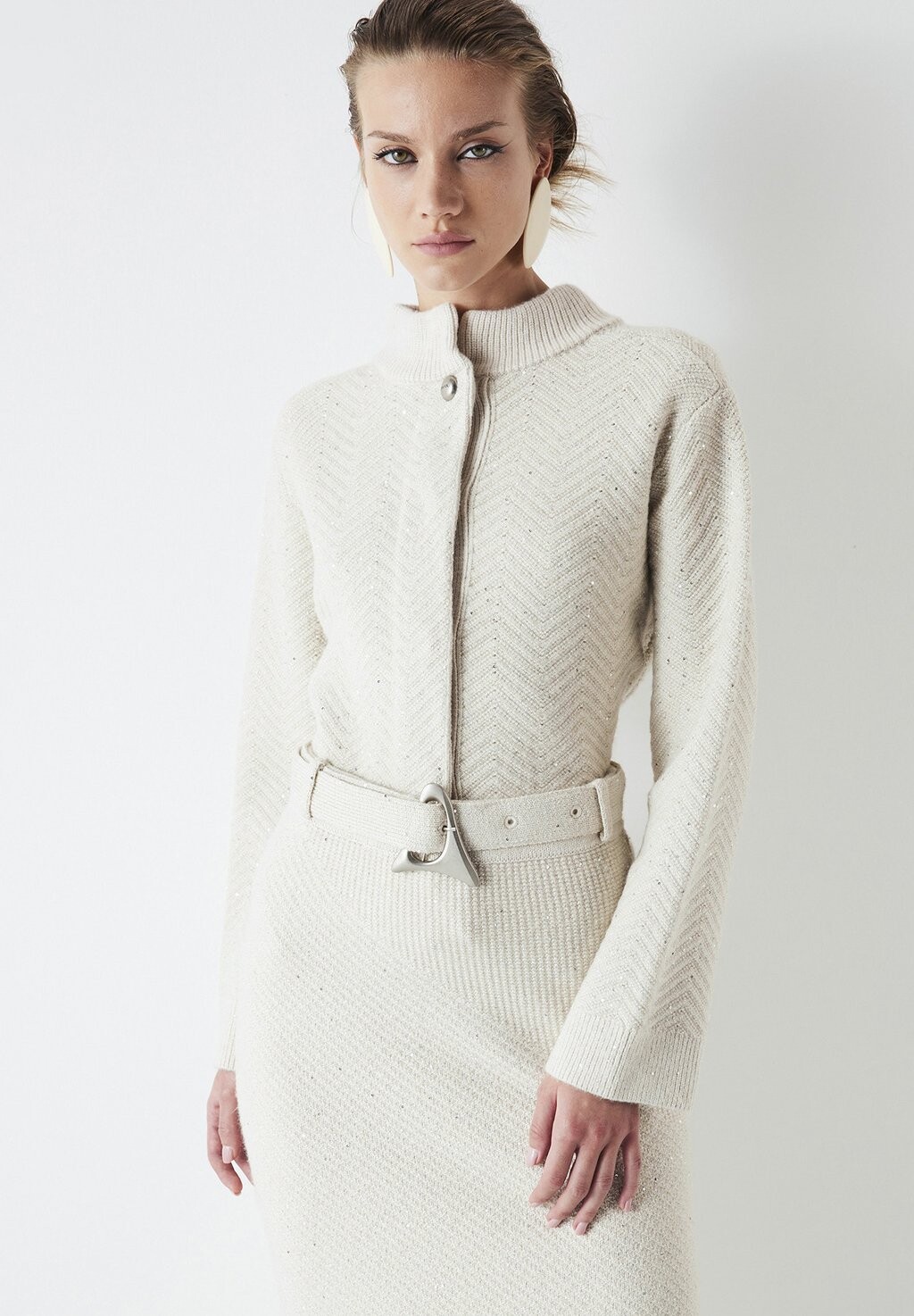 

Кардиган SEQUIN EMBROIDERED Ipekyol, цвет lstone