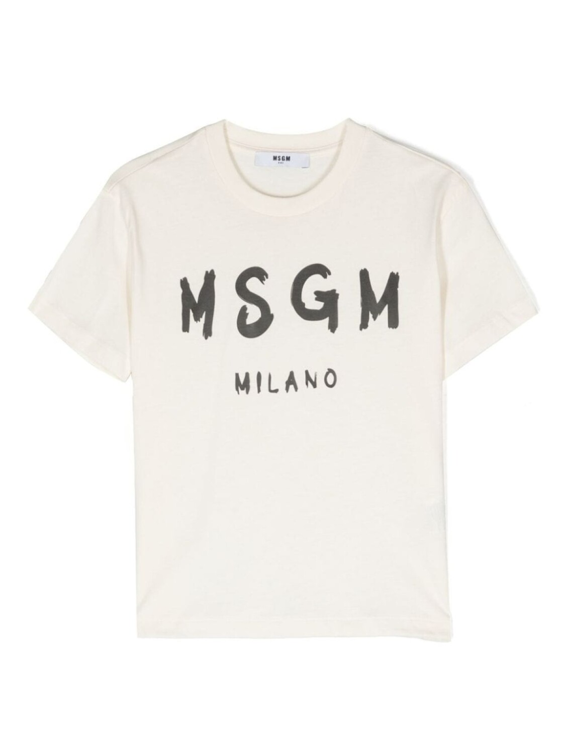 

MSGM Kids футболка с логотипом, белый
