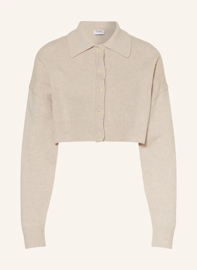 

Укороченный кардиган Filippa K, коричневый
