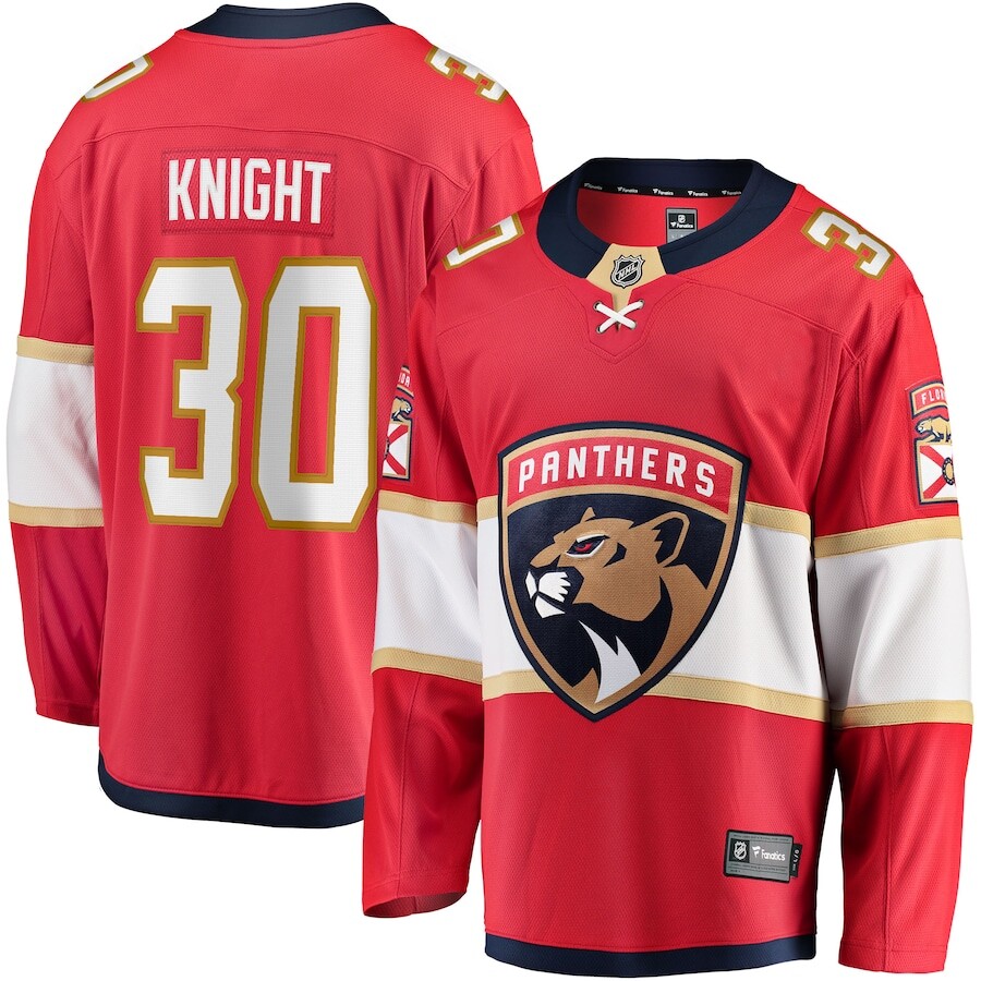 

Джерси Fanatics Branded Florida Panthers, красный