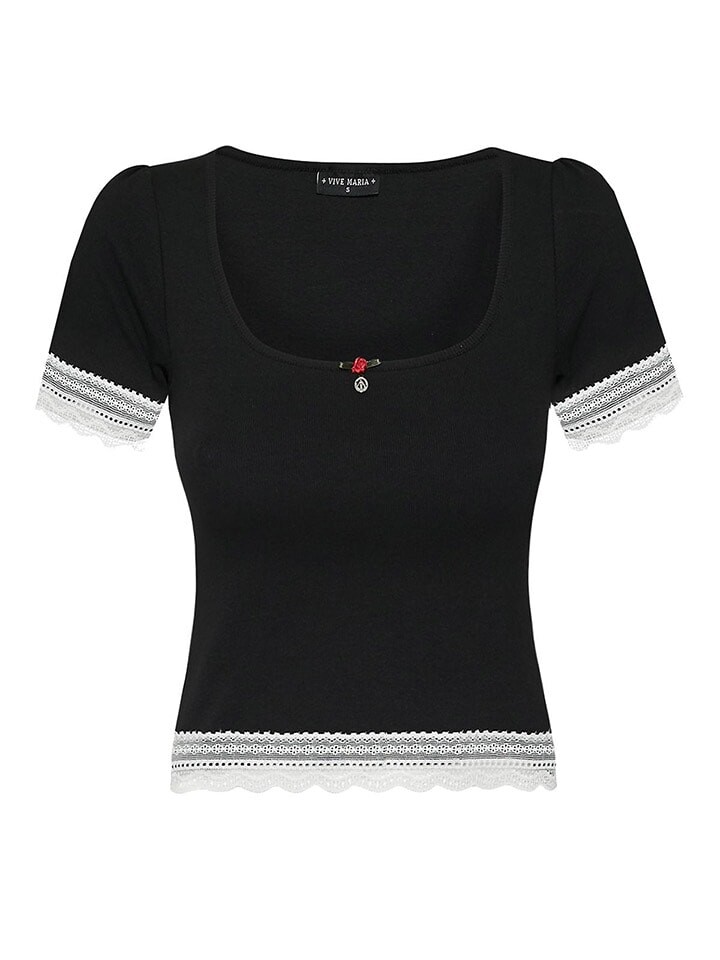 

Футболка Vive Maria Sweet Cropped, черный