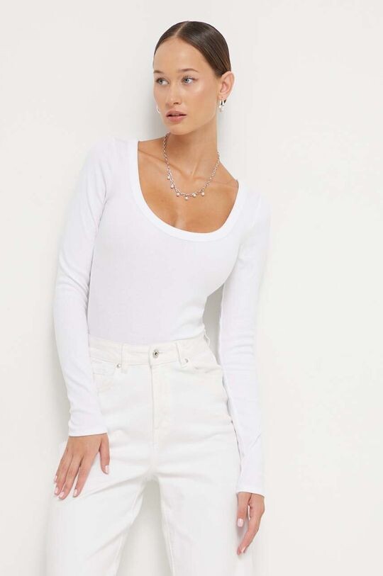 

Компания Холлистер длинный рукав Hollister Co., белый