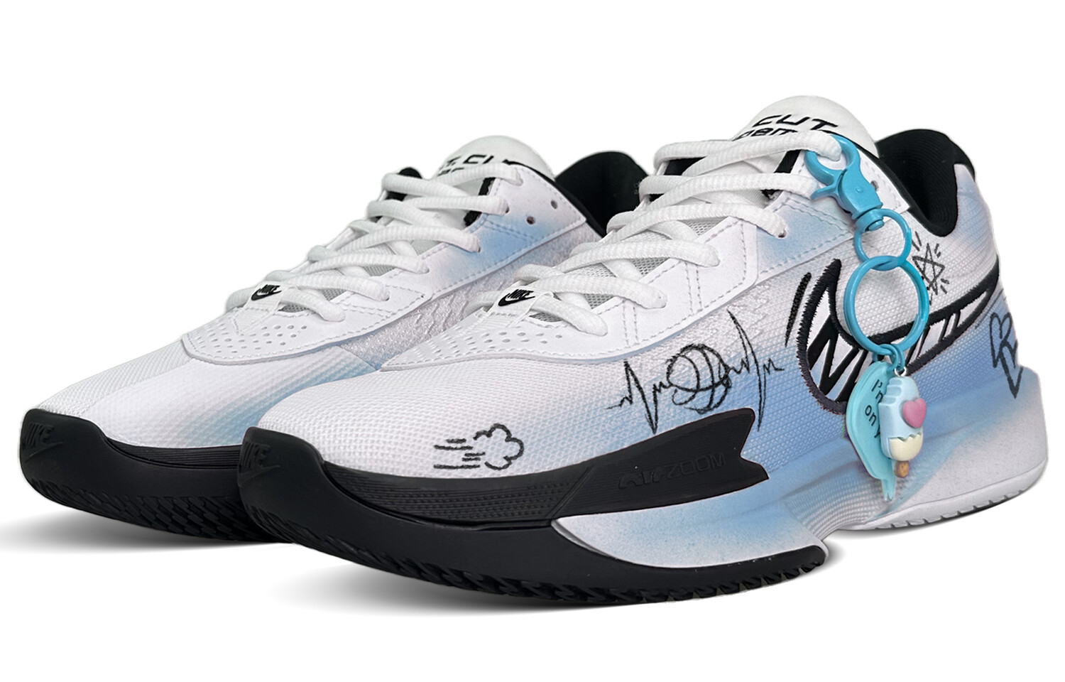 

Баскетбольные кроссовки Air Zoom GT Cut Academy мужские низкие черные Nike
