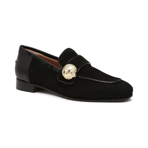

Кожаные мокасины Pollini, черный