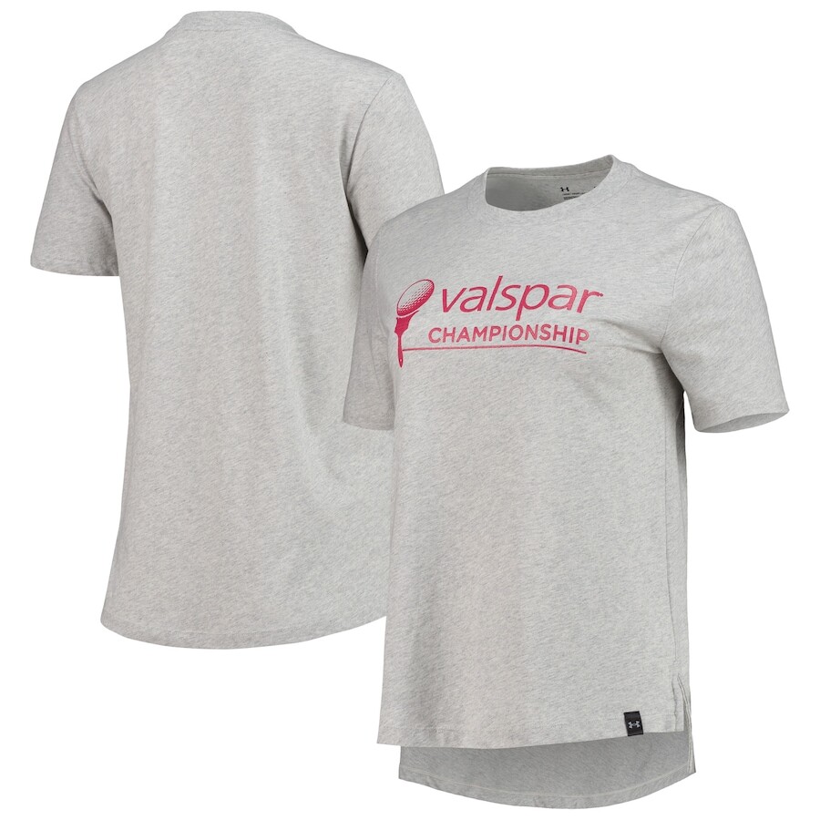 

Футболка с коротким рукавом Under Armour Valspar Championship, серый