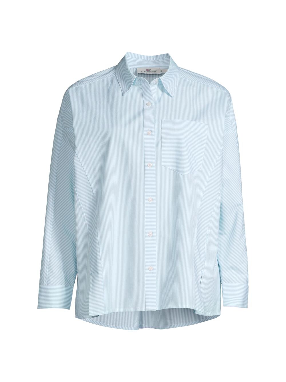 

Рубашка из эластичного хлопка Vineyard Vines, синий