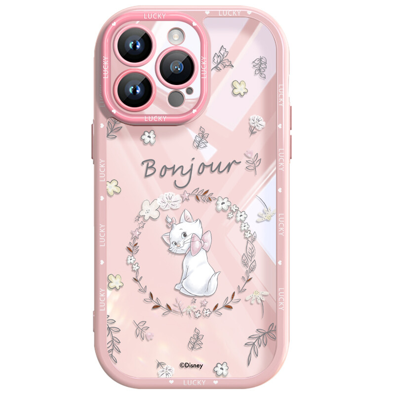 

Чехол для телефона Hizeus Sea Diamond, Ink Mary Cat - Pink and white