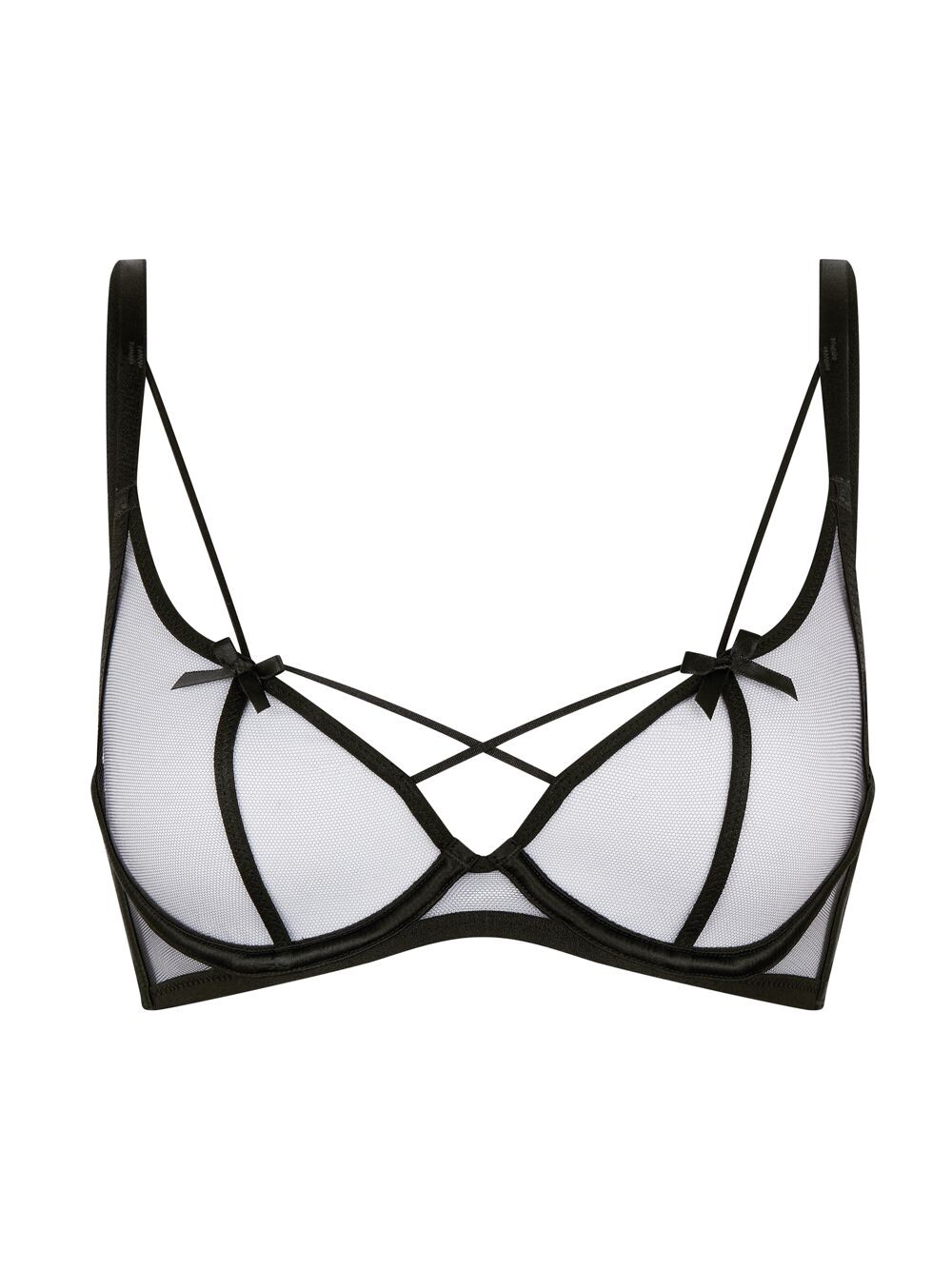 

Тюль Бюстгальтер Zella Agent Provocateur, черный