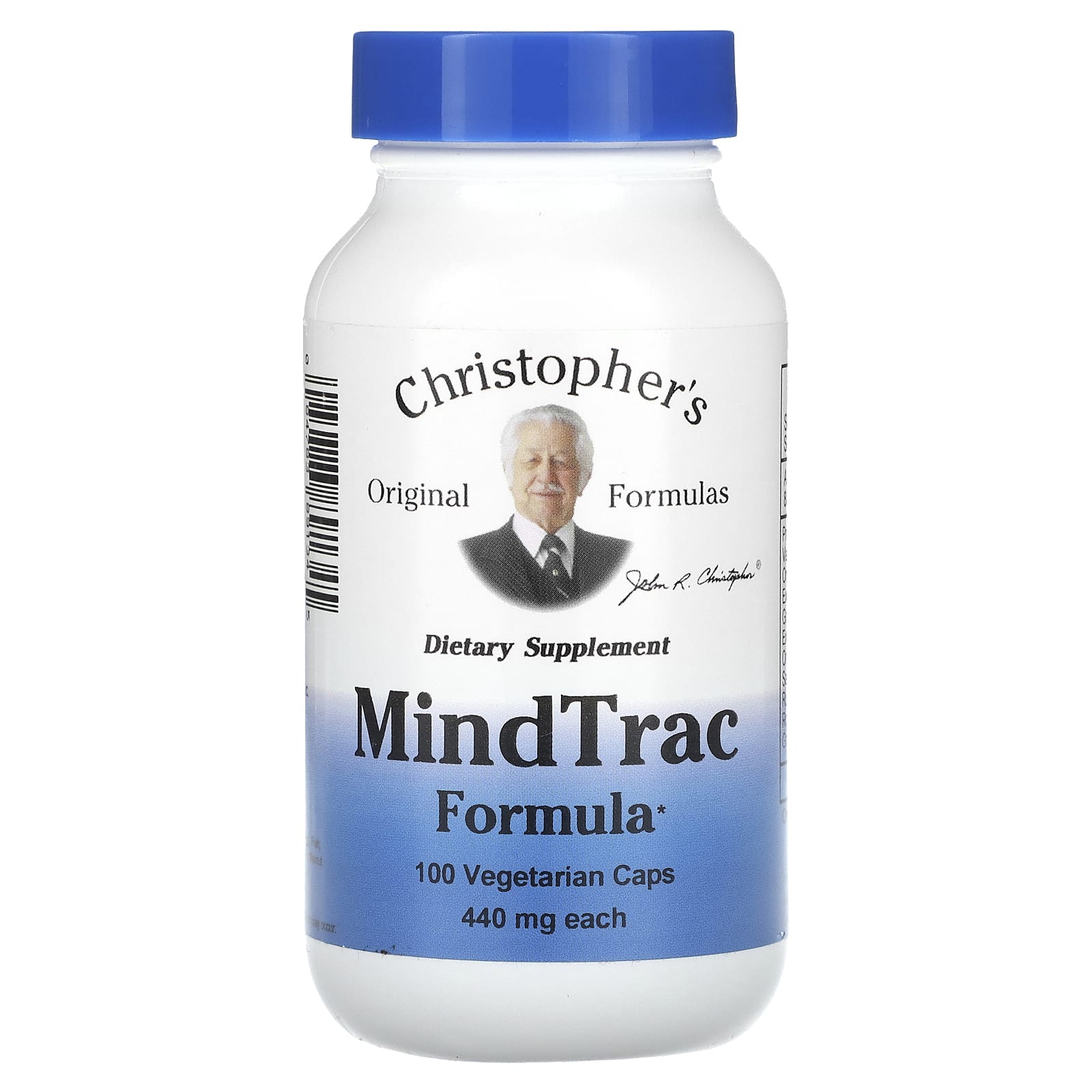 Christopher's Original Formulas MindTrac Formula 440 mg 100 Vegetarian Caps