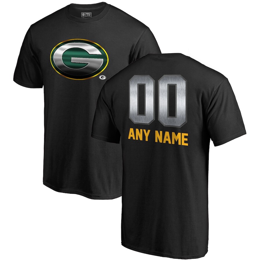 

Футболка с коротким рукавом Fanatics Branded Green Bay Packers, черный