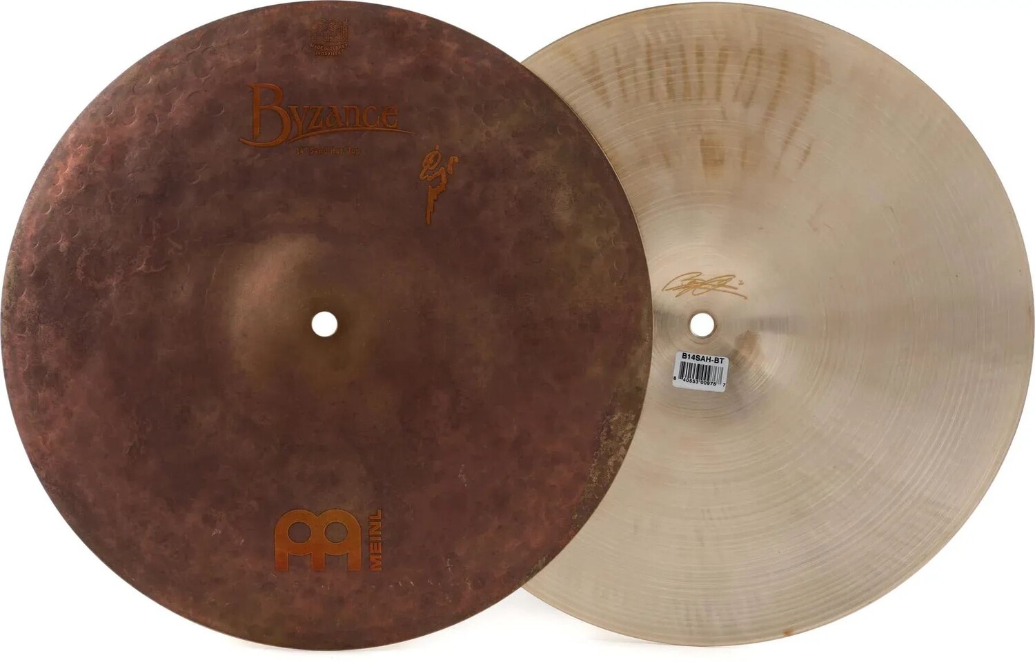 

Тарелки Meinl 14 дюймов Byzance Vintage Sand Hi-hat тарелки