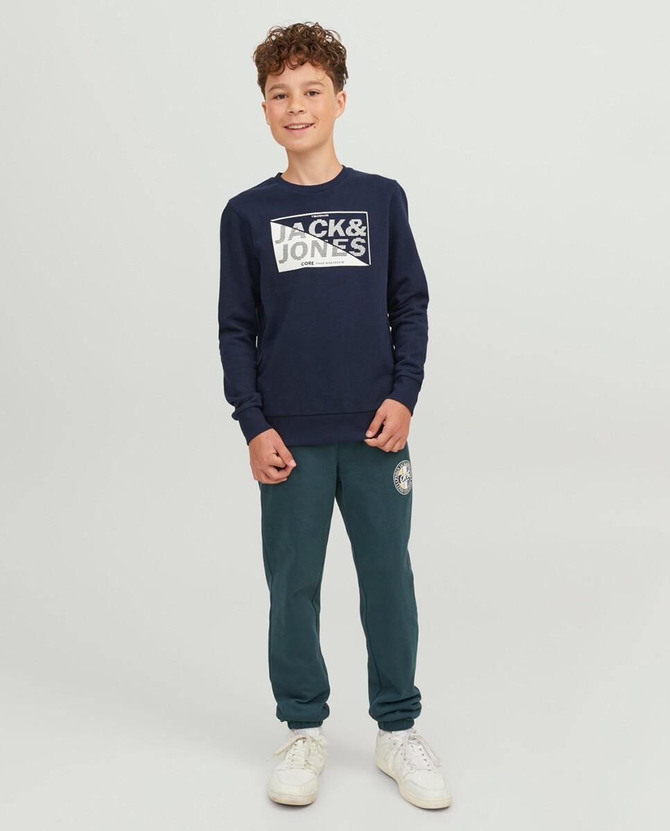 

Узкие спортивные штаны для мальчика Jack & Jones, темно-зеленый