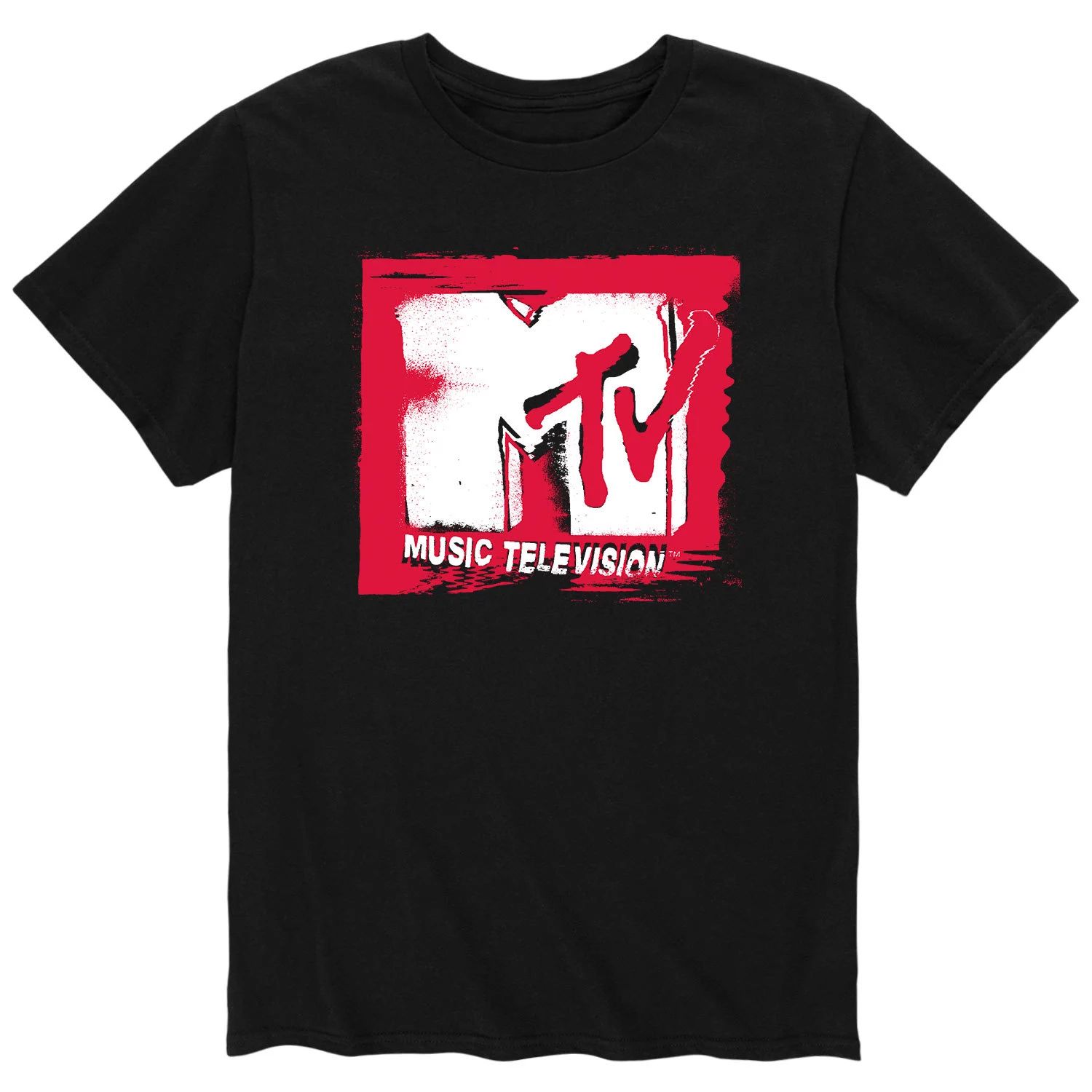 Мужская футболка с плакатом MTV в стиле панк Licensed Character