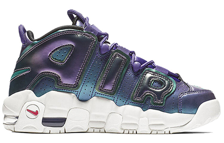 

Кроссовки подростковые Nike Air More Uptempo Iridescent Purple