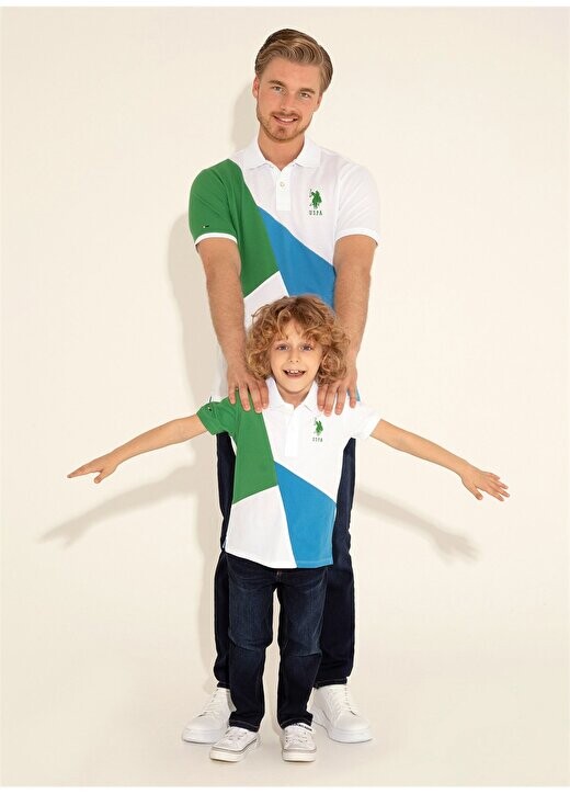 

Зеленая мужская футболка T-ORTEKIDS U.S. Polo Assn., зеленый