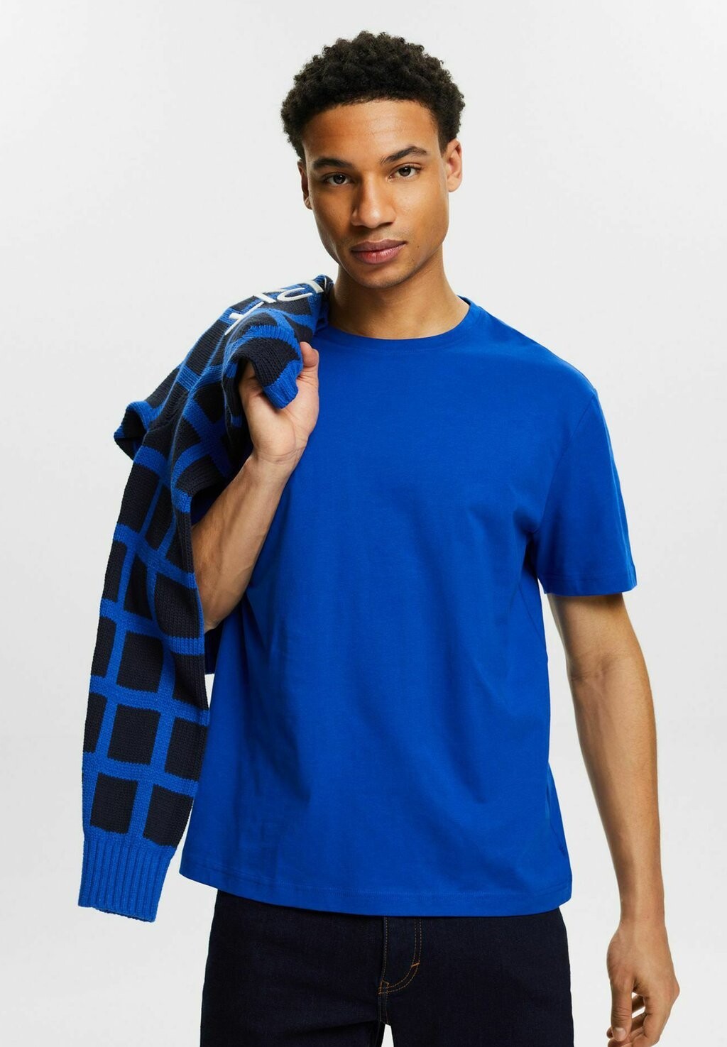 

Футболка базовая Esprit, цвет bright blue