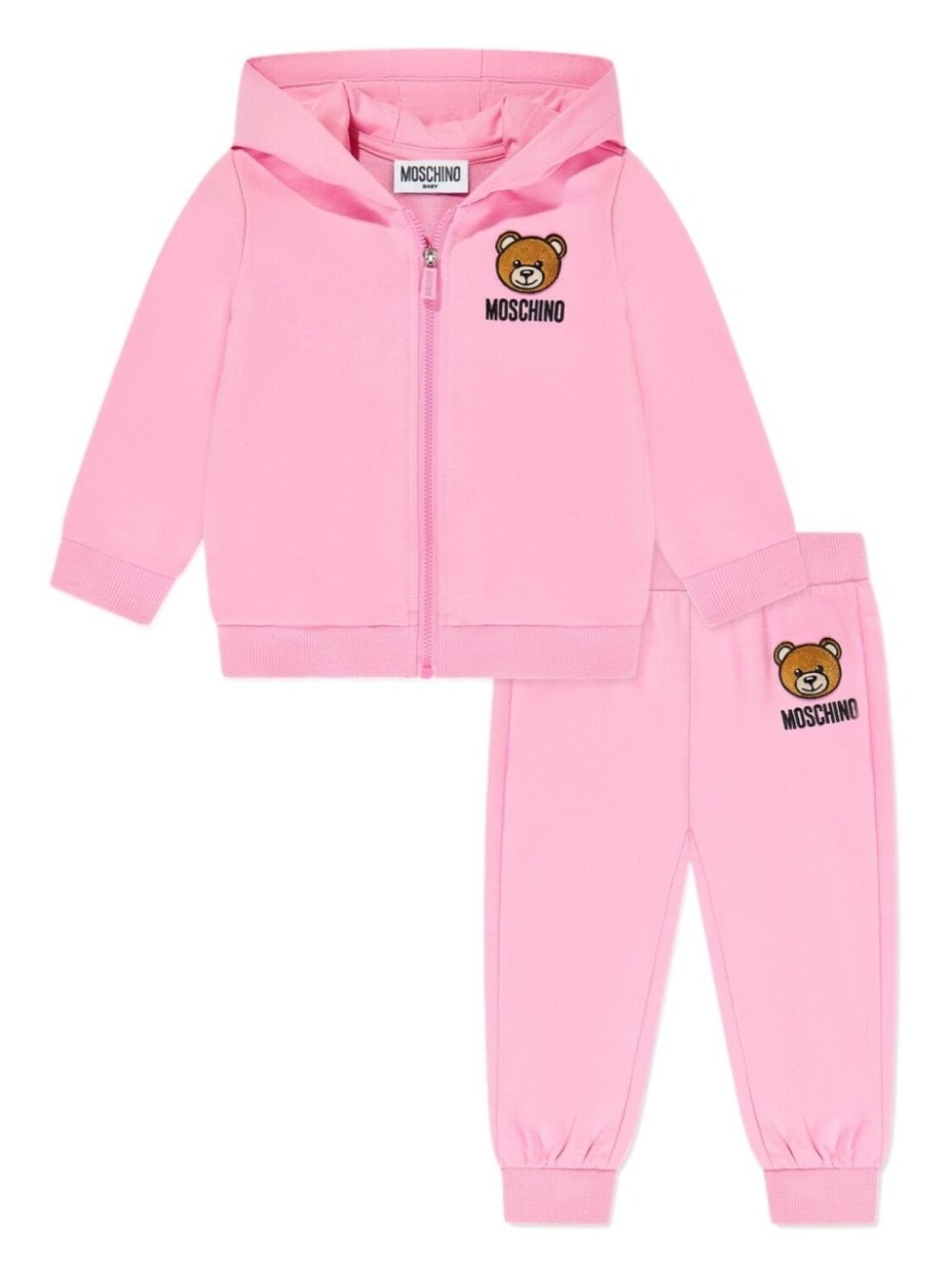 

Moschino Kids спортивный костюм Teddy Bear, розовый