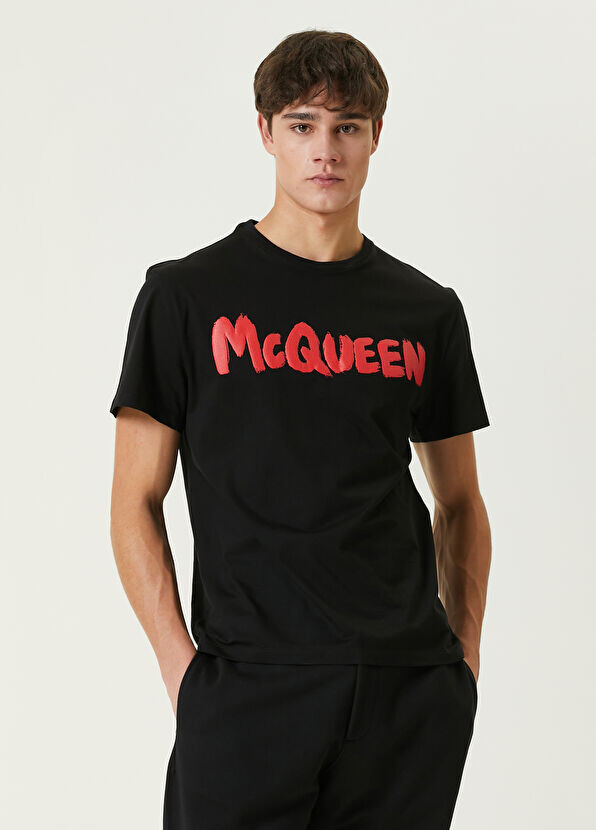 

Футболка с логотипом Mcqueen, черный
