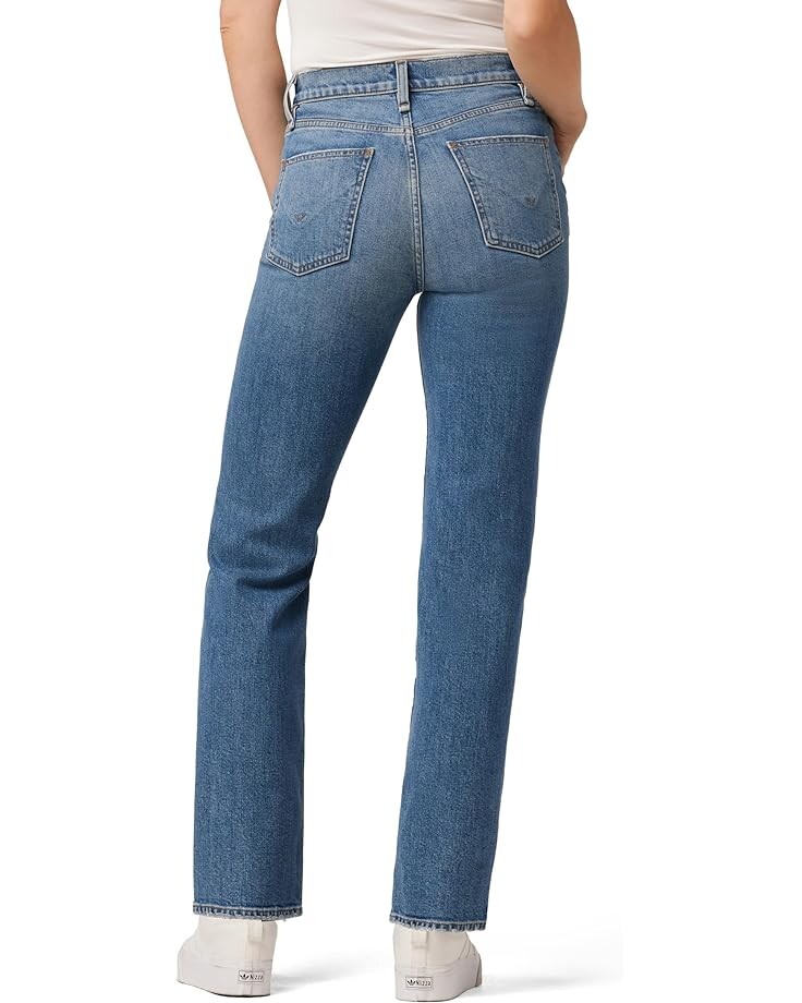 

Джинсы Hudson Jeans Remi High-Rise Straight in Destructed Lucent, цвет Destructed Lucent