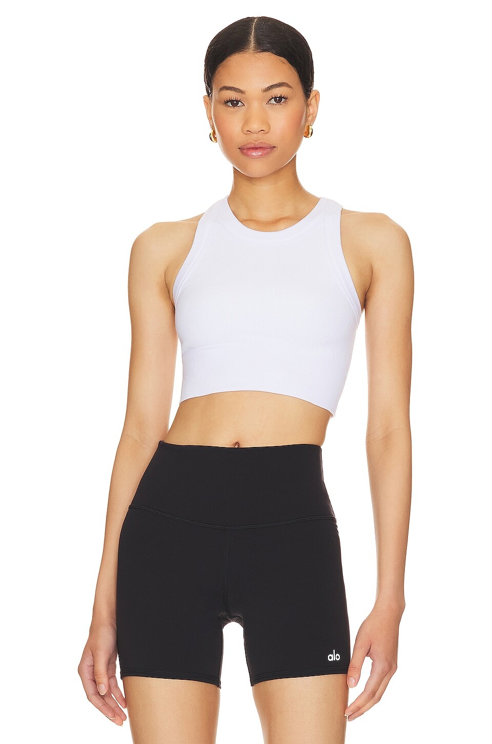 

Топ alo Seamless Delight High Neck, белый
