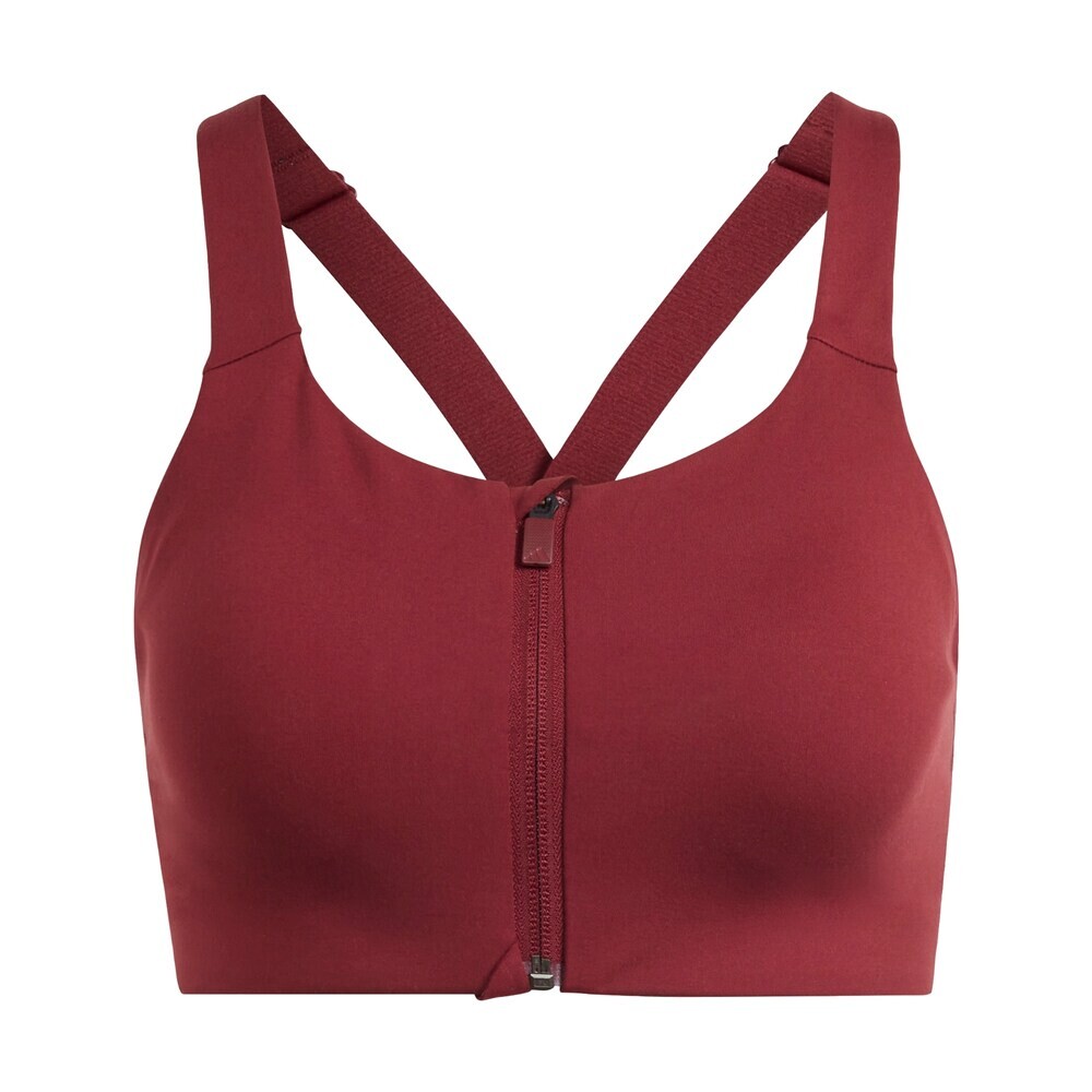 

Спортивный бюстгальтер без косточек Adidas Impact Luxe, красный