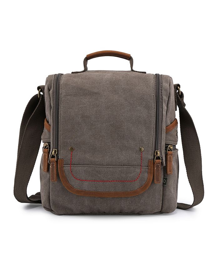 Холщовая сумка через плечо Atona Traveller TSD BRAND, зеленый холщовая сумка через плечо lake toya tsd brand