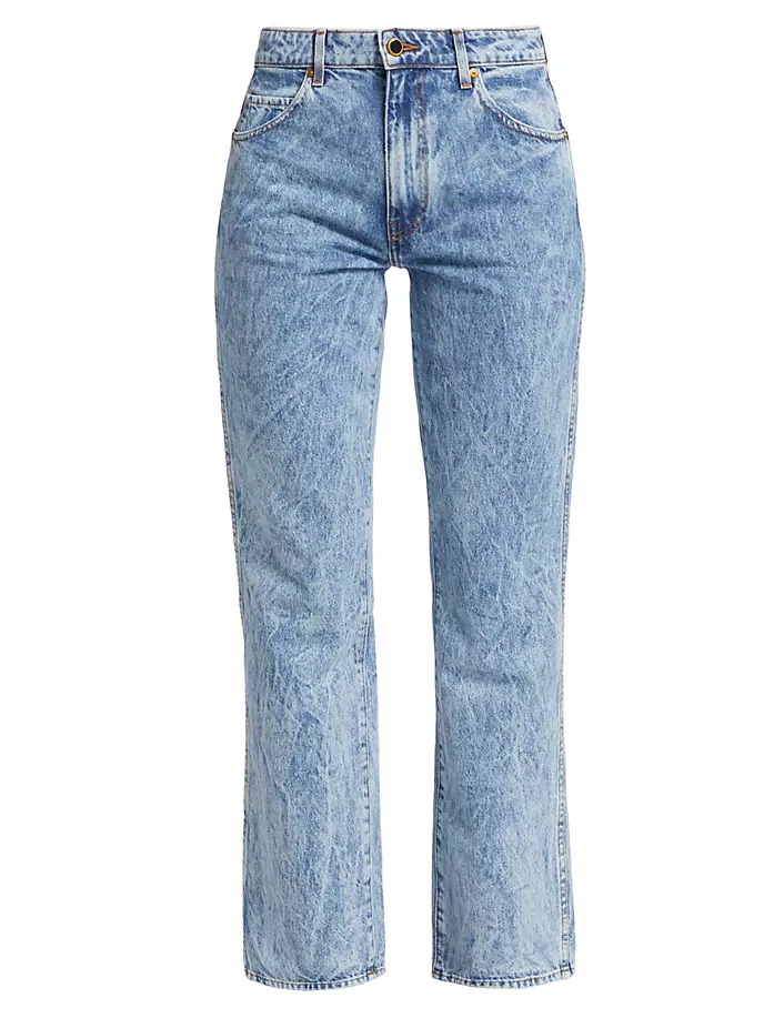 

Джинсы-клеш Vivian New Boot Cut Khaite, цвет bryce