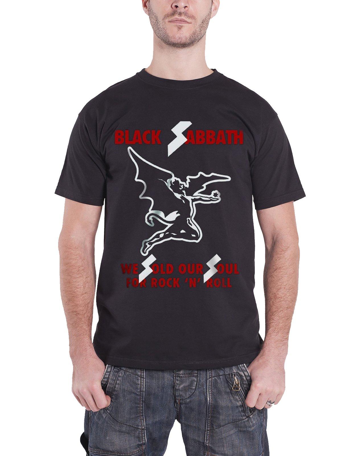 audio cd black sabbath we sold our soul for rock n roll Продано футболка Our Soul Demon Black Sabbath, черный