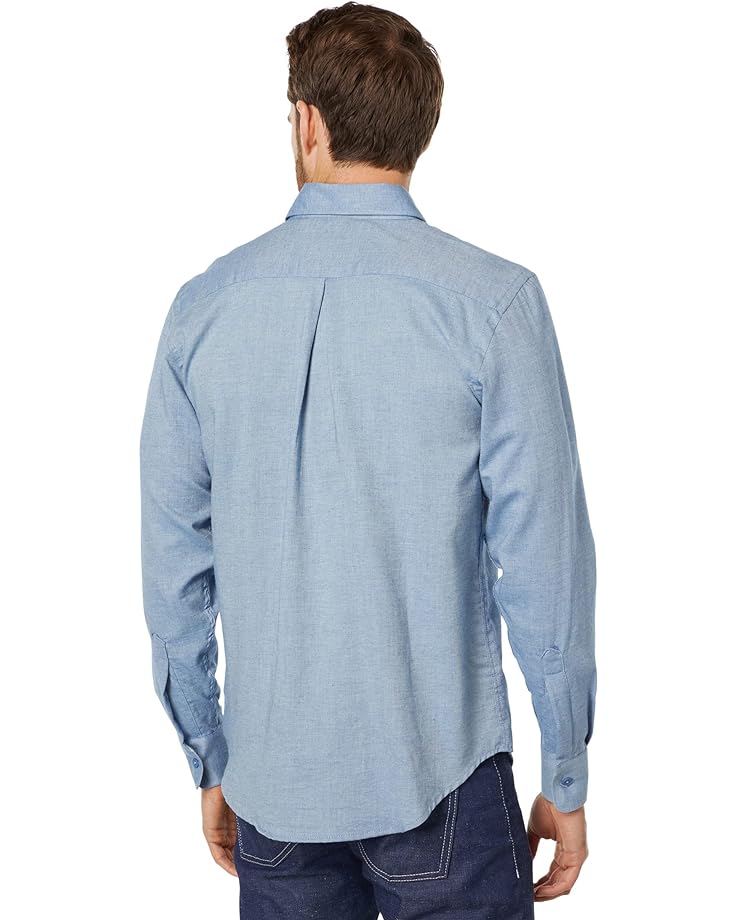 Рубашка Naked & Famous Easy Shirt, цвет Organic Cotton Twill/Blue ripndip nerm doodle cotton twill