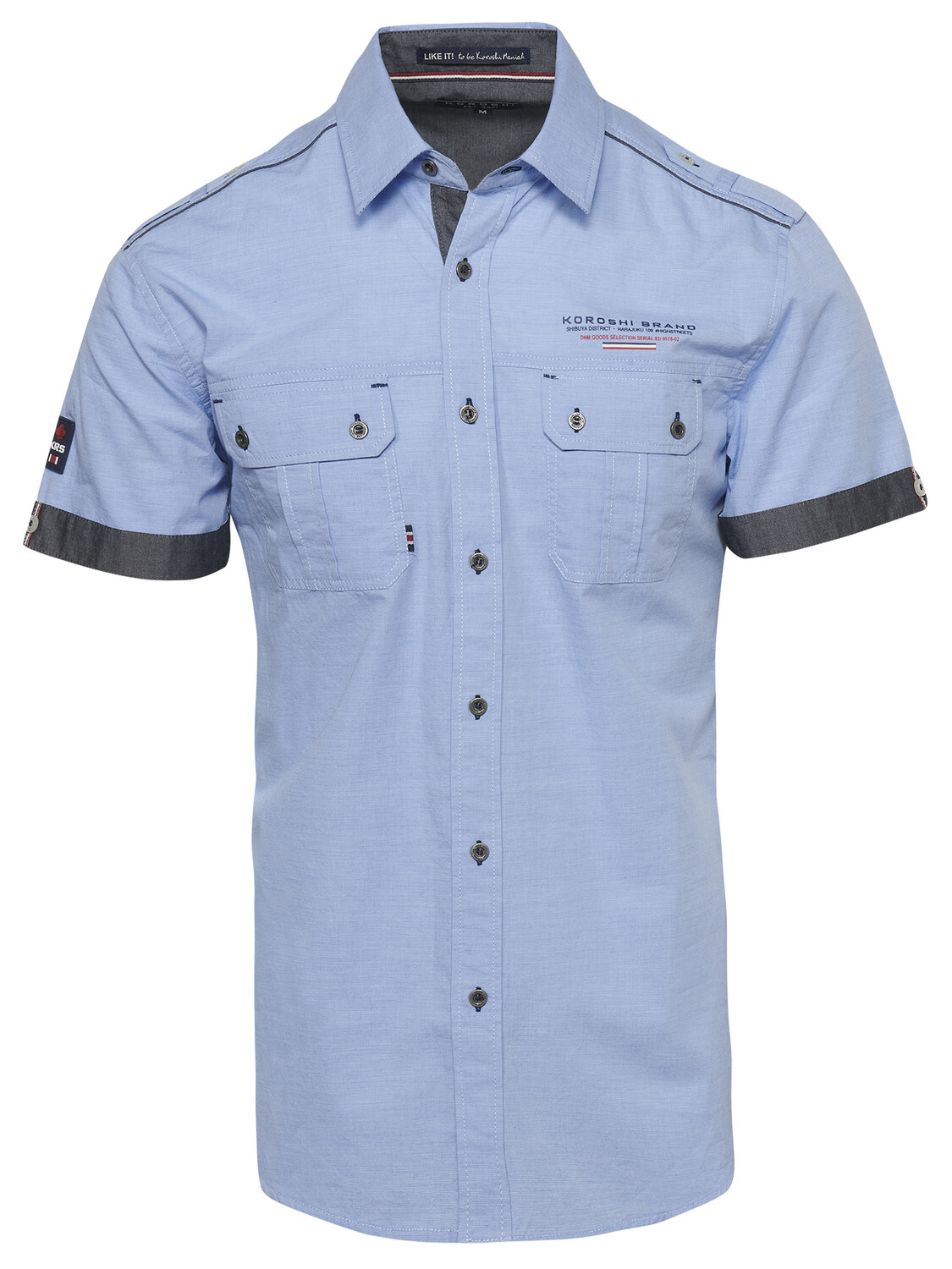 

Рубашка KOROSHI Kurzarmshirt, синий