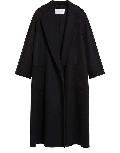 

Кашемировое пальто Manuela Icon Max Mara, черный
