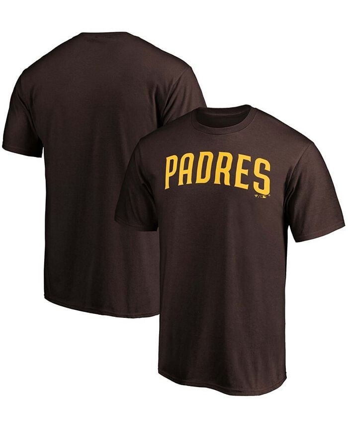 

Мужская коричневая футболка с официальной надписью San Diego Padres Fanatics, коричневый