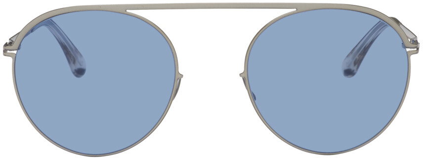 

Серебряные солнцезащитные очки Bernhard Willhelm Edition Studio 5.1 Mykita