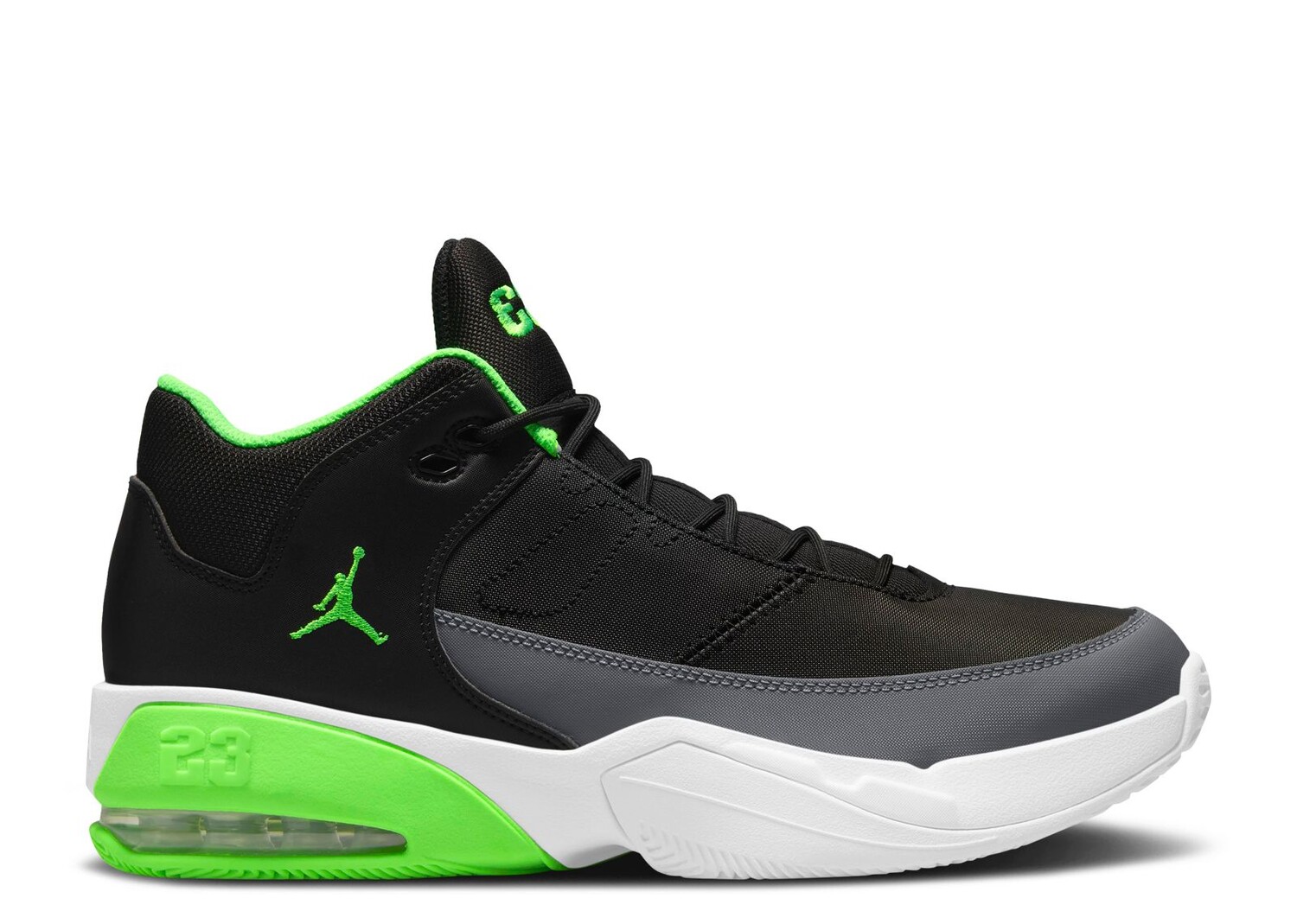 

Кроссовки Air Jordan Jordan Max Aura 3 'Black Green Strike', черный