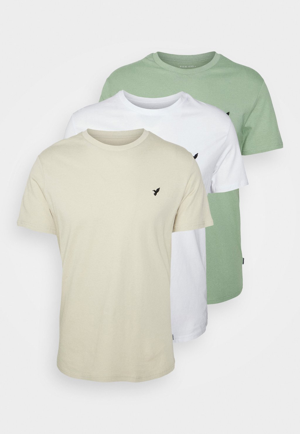 Базовая футболка YOURTURN шорты off white hands off skate track green зеленый