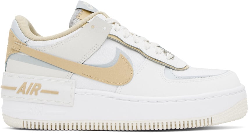 

Белые кроссовки Nike Air Force 1 Shadow, Белый