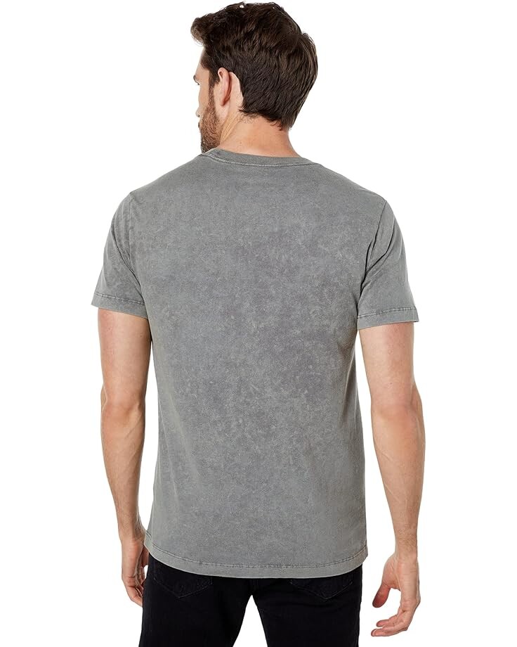 

Футболка True Religion Mineral Wash Tee, цвет Granite Gray