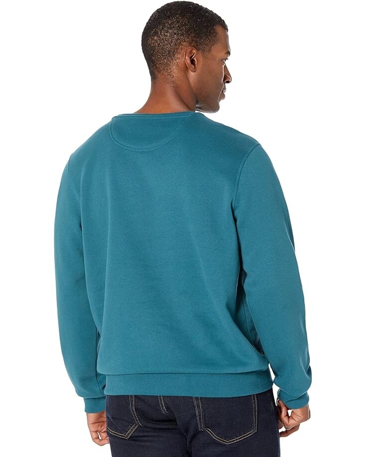 

Толстовка U.S. POLO ASSN. Long Sleeve Popover Crew Neck Fleece Sweatshirt, цвет Hudson Teal