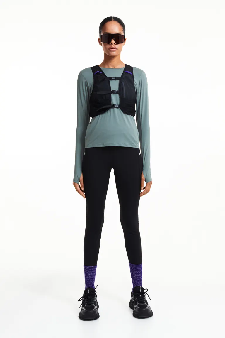 

Беговой топ drymove H&M, зеленый