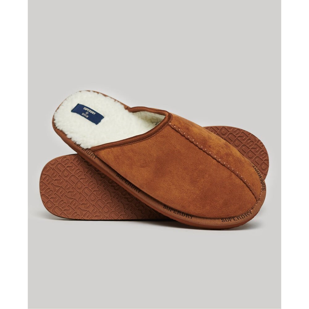 

Тапочки Superdry Mule, коричневый
