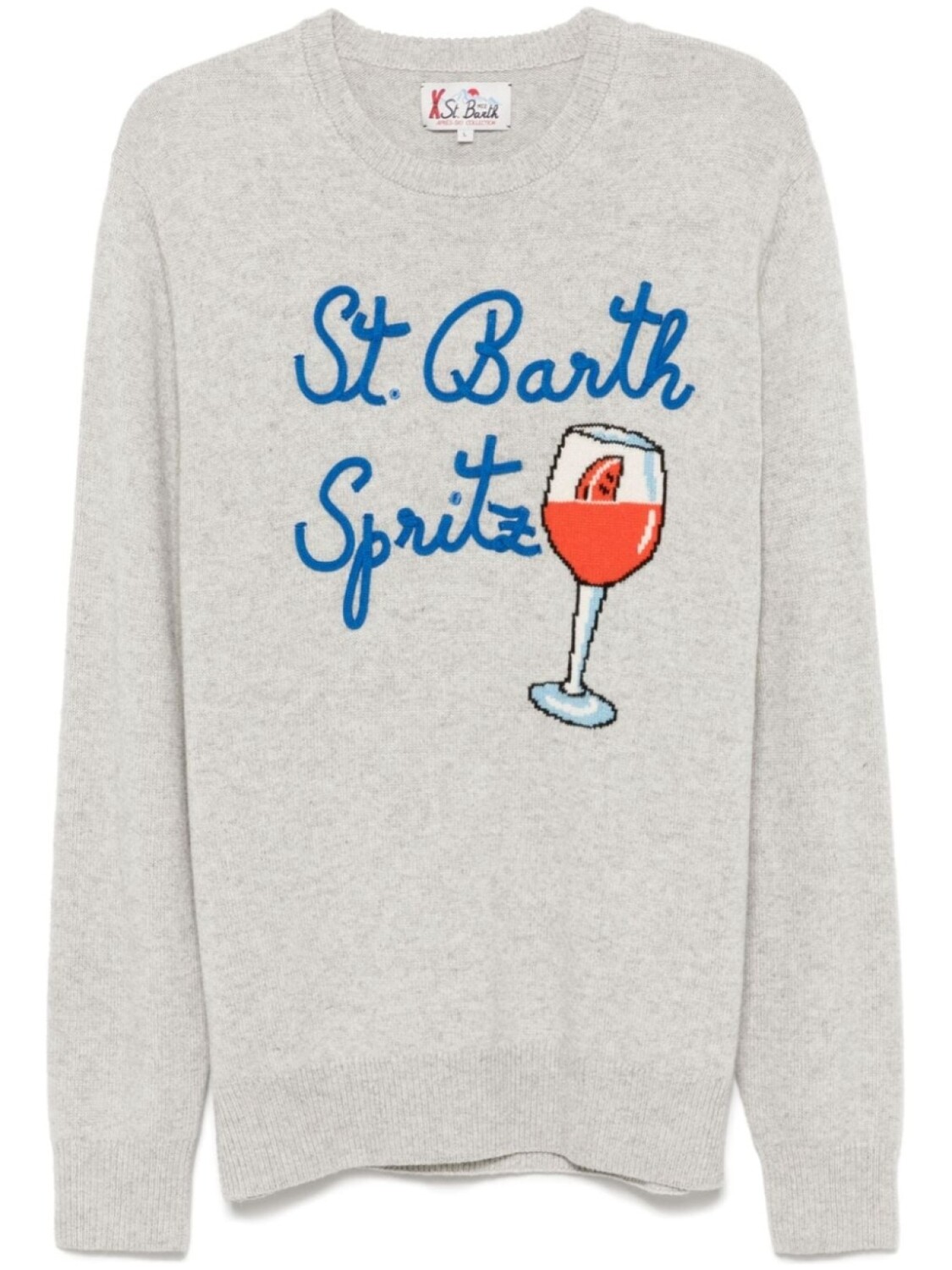 

MC2 Saint Barth свитер Heron из коллаборации с Spritz, серый