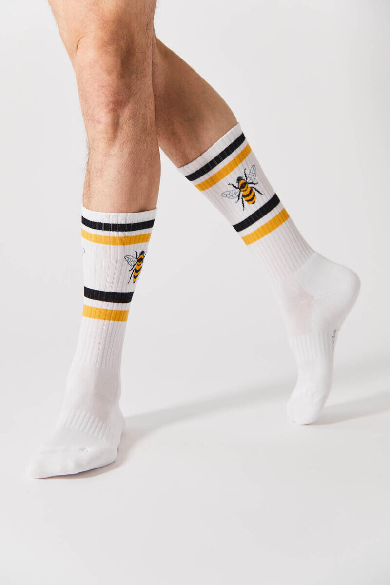 

Высокие мужские носки Besocks из органического хлопка Besocks, белый