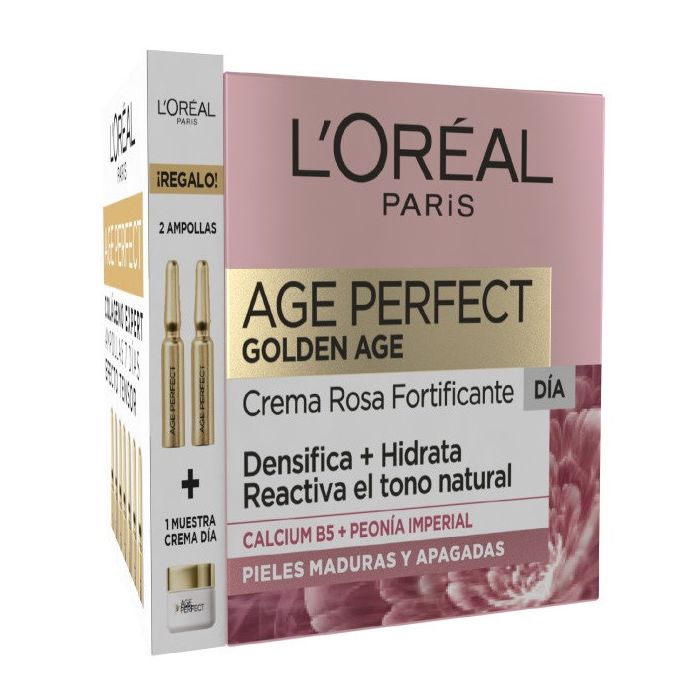 Дневной крем для лица Age Perfect Golden Age Crema L'Oréal París, 50 ml дневной крем для лица age perfect golden age crema spf 20 l oréal parís 50 ml