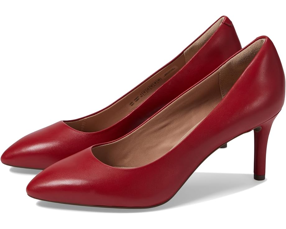 Туфли Rockport Total Motion 75mm Pointed Toe Heel, цвет Scarlet Leather