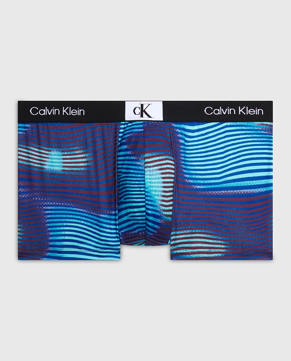 

Мужские боксеры с низкой посадкой и принтом Calvin Klein, синий