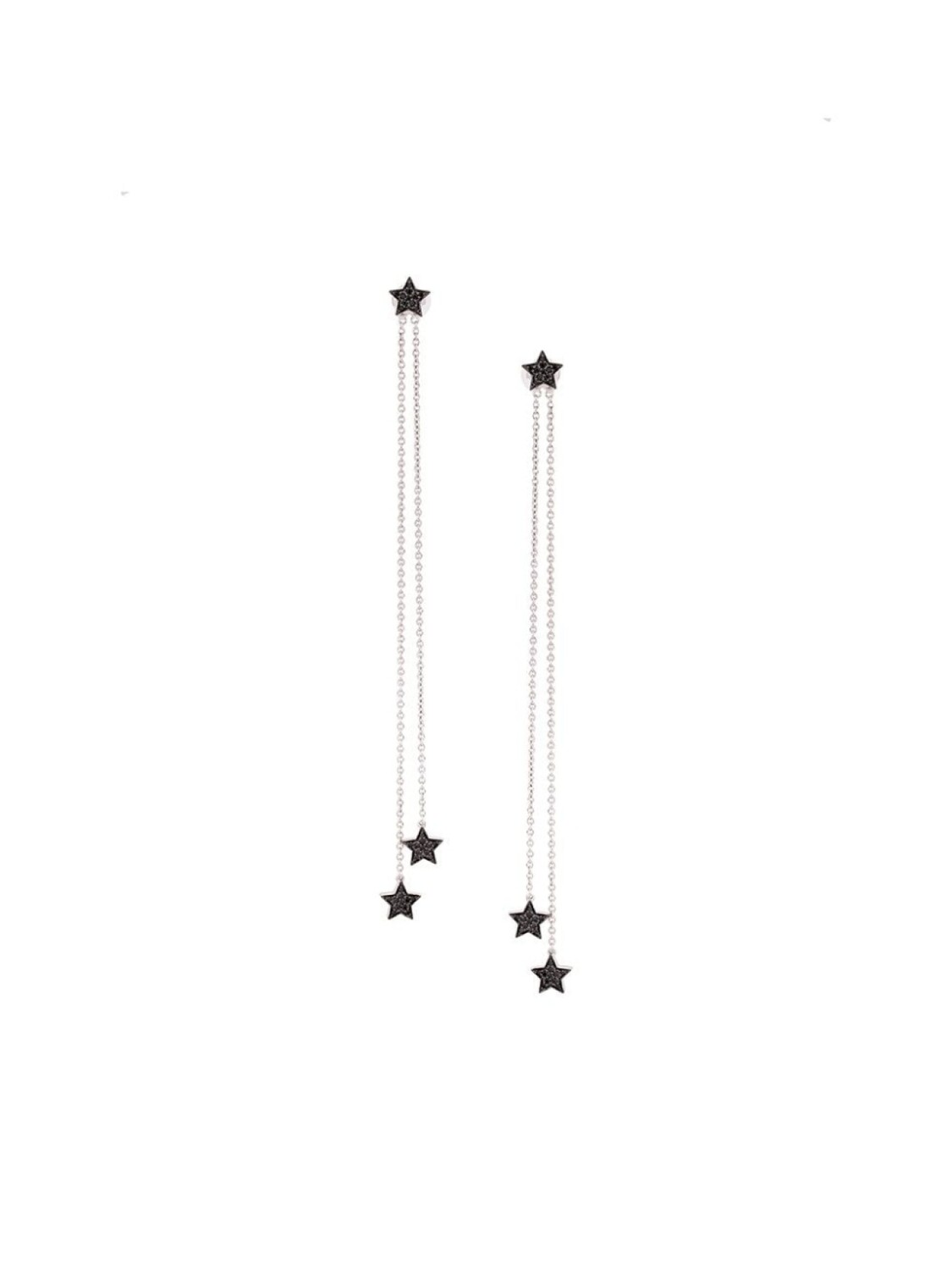 

Серьги-подвески Stasia из желтого золота с бриллиантами ALINKA, металлик