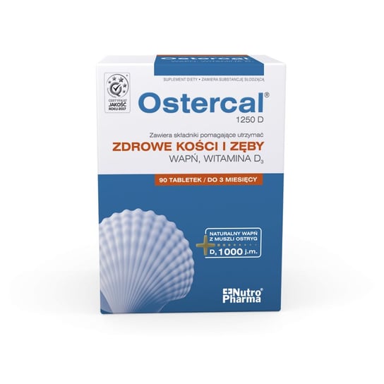 Ostercal, БАД 1250 Д, 90 капсул. Nutricia